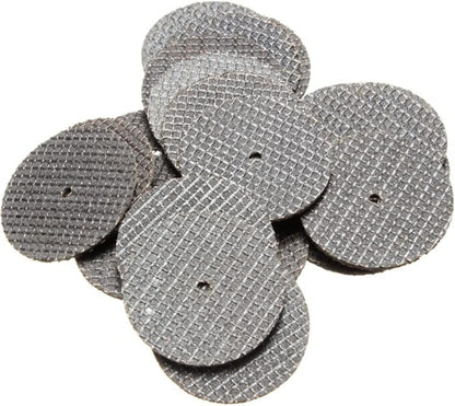 10Pcs 32mm Resin Cutting Disc For Grinder Rotary Circular Saw Blade Wheel Cutting Sanding Disc With 1 Mandrel