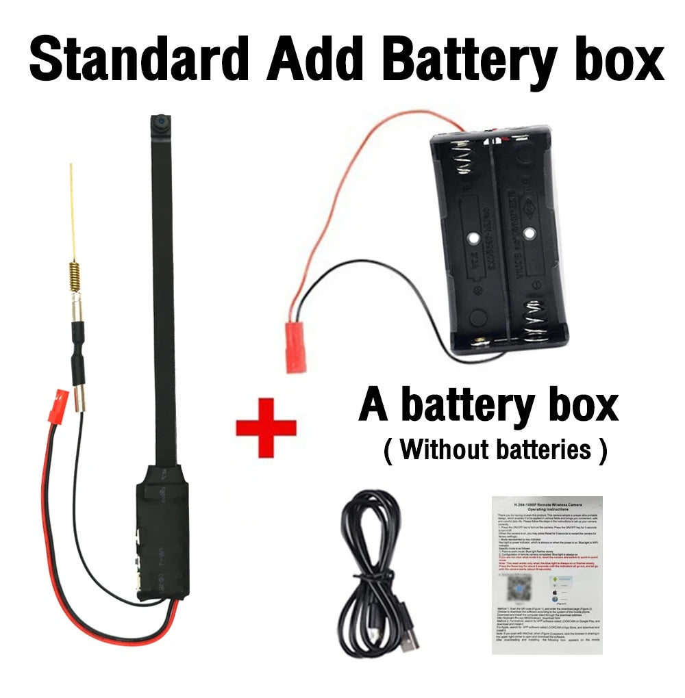 HD WiFi Mini Camera DIY Module 1080P Security Camera with Motion Detection & Remote Viewing