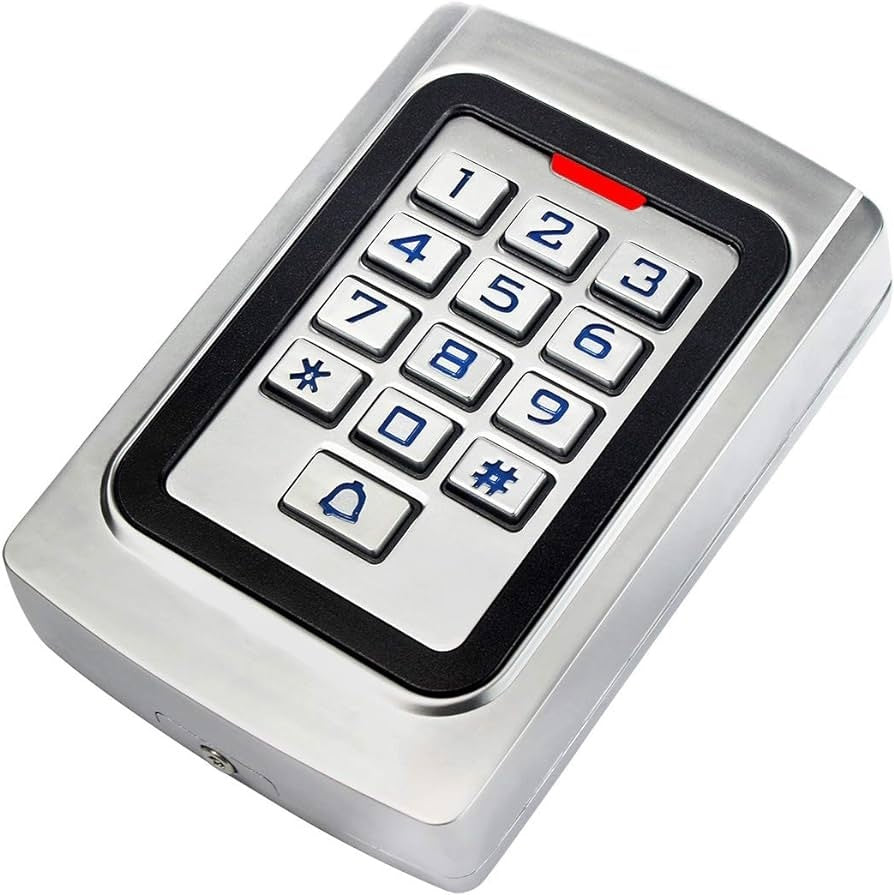Retekess T-AC04 Garage Keyless Entry Pad,Access Control Keypad,Door Keypad IP68 Waterproof Metal PIN Code RF-ID 2000 Users