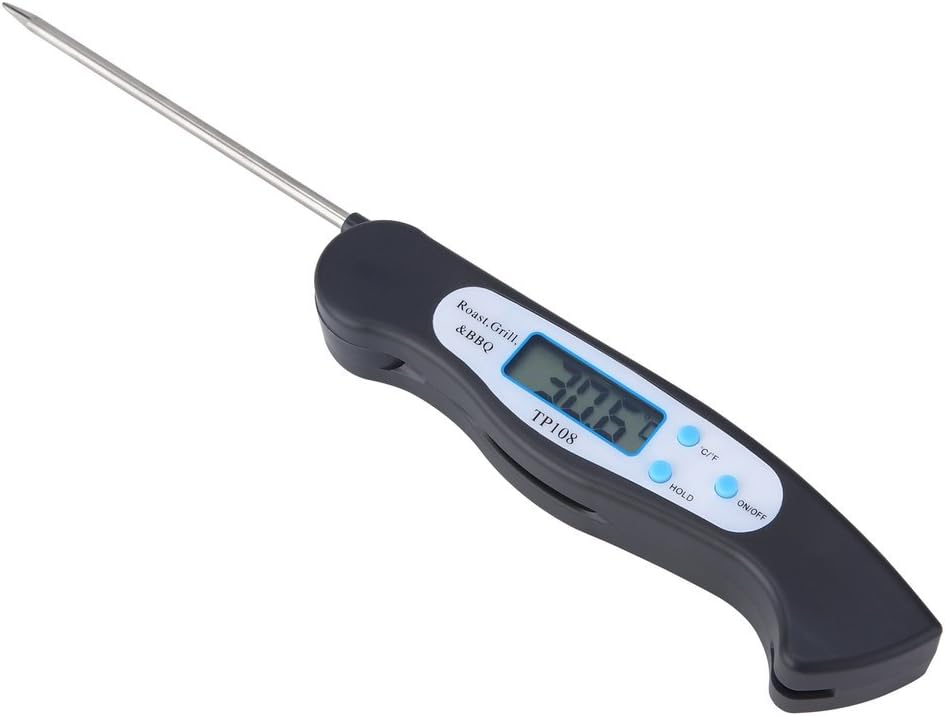 Top-Spring TP108 Foldable Digital Thermometer BBQ Meat Food Probe Kitchen Thermometer