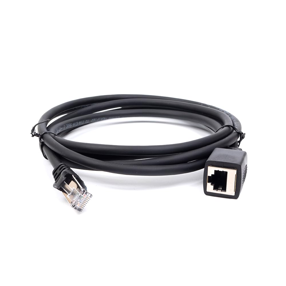 8-Pin RJ45 Mobile Radio Microphone Extension Cable – 18 inch (48 cm) CAT6 Shielded Lead