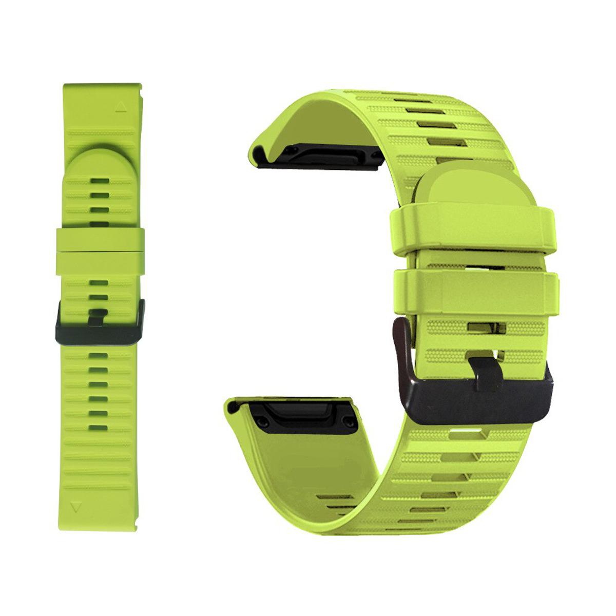 Garmin QuickFit 26mm Silicone Watch Band QuickFit F6 26mm Black