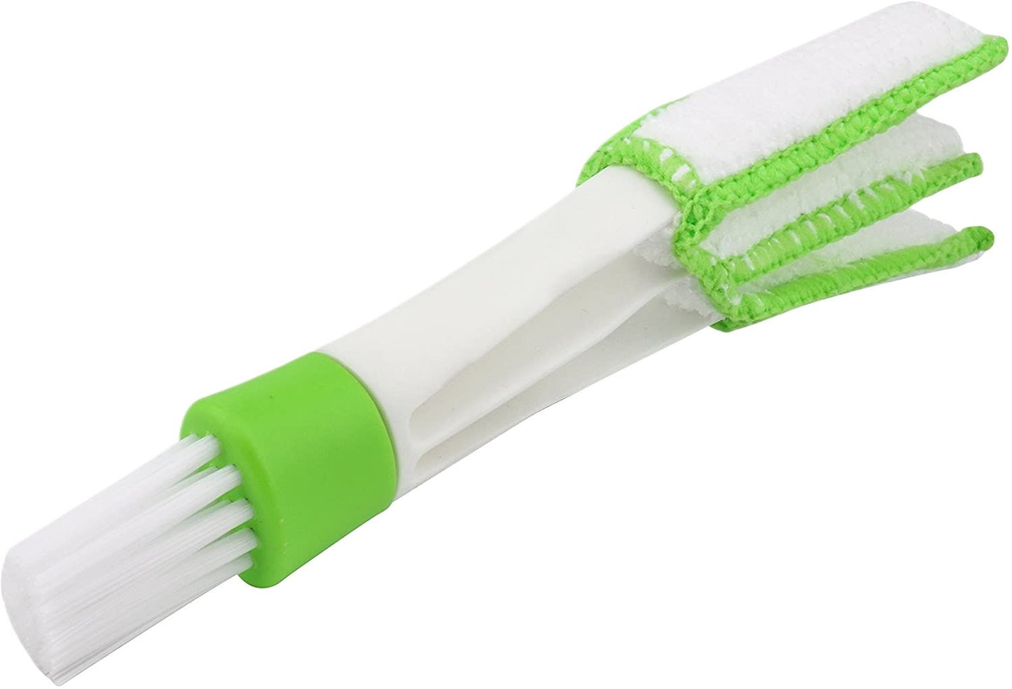 Car AC Vent Cleaning Brush 2-in-1 Multi-Purpose Interior Cleaning Tool for Dashboard, Air Vents & Hard-to-Reach Areas