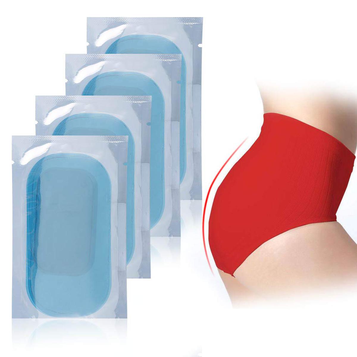 EMS Gel Pads, 10 Pcs EMS ABS Replacement Pads,Electrodes Gel Replacement Pads, EMS Trainer Gel Pads for Abs Toner, ABS,  60mm*45mm