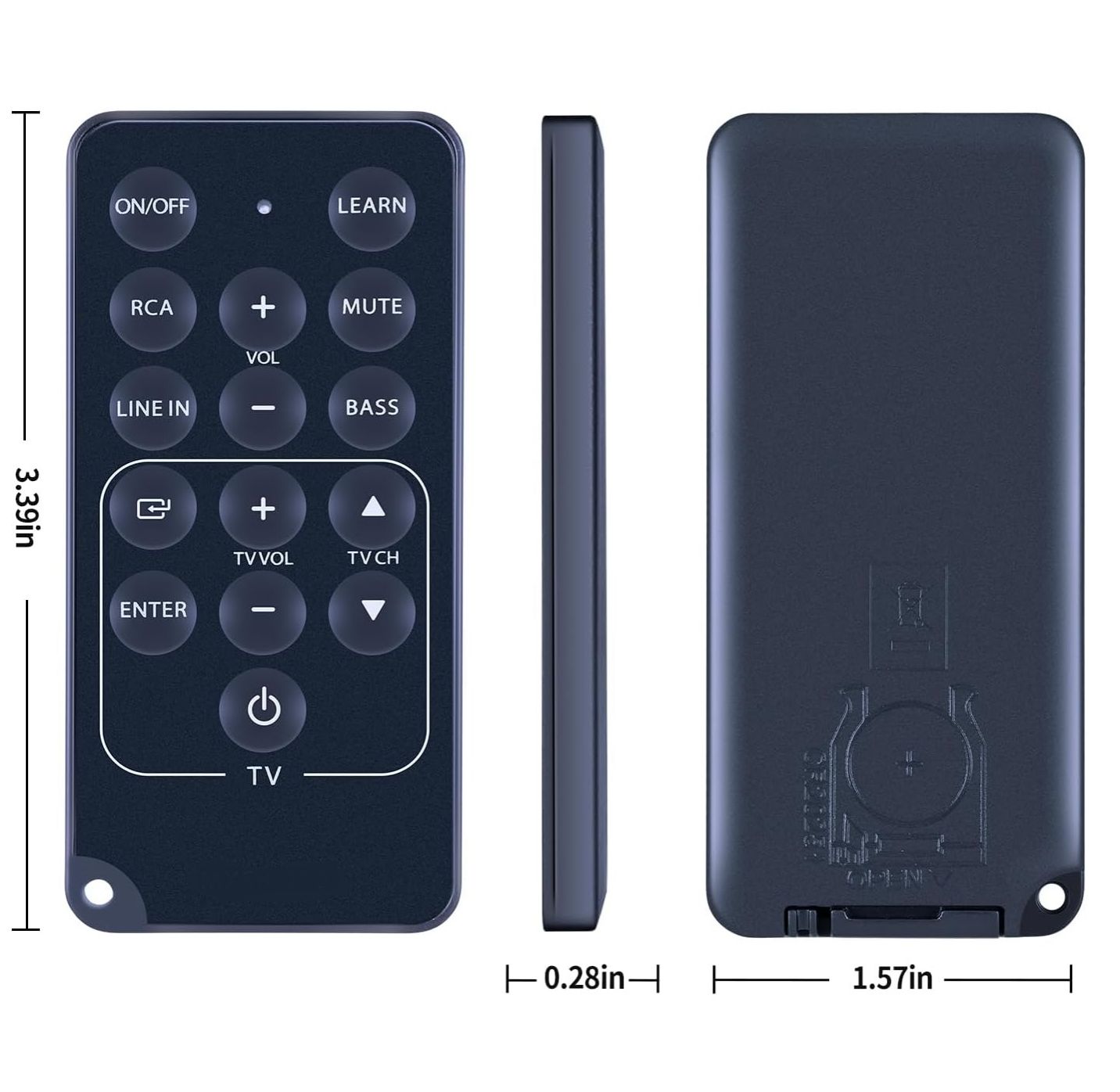 New Replacement Remote Control for Britz Digital Soundbar TV Speaker