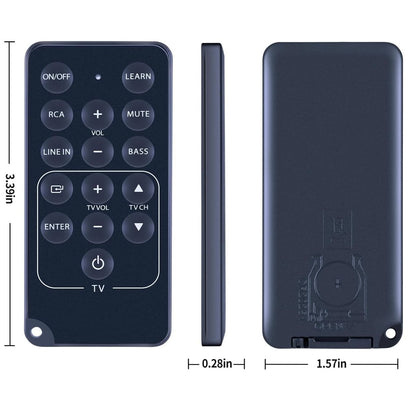 New Replacement Remote Control for Britz Digital Soundbar TV Speaker