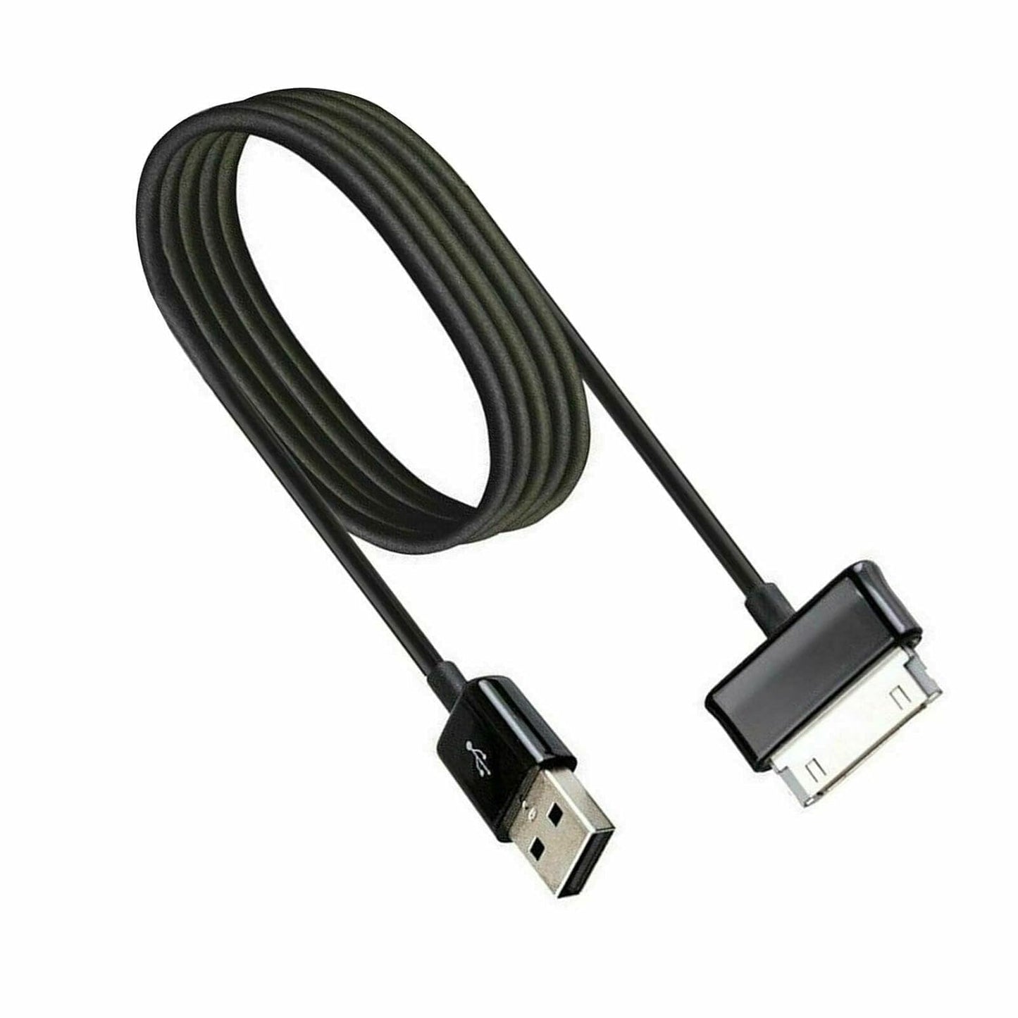 30-Pin USB Data Sync Charging Cable Compatible with iPhone 4/4s,3G/3GS, iPad 1/2/3 and iPod, Black Cord