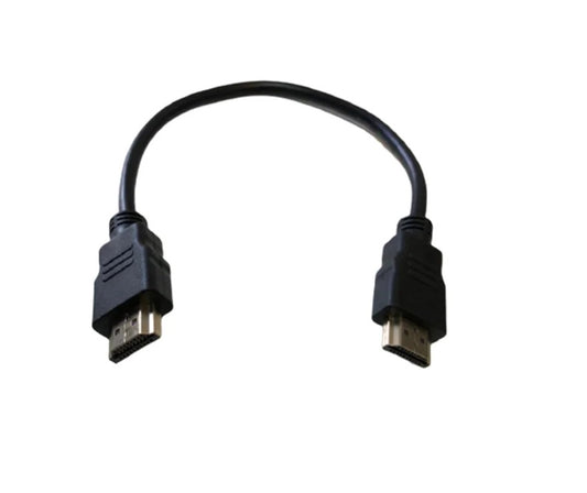 HDMI to HDMI Cable 4K@60Hz, 17cm Short — 4K @ 60Hz, Male-to-Male — Ideal for tight spaces & clean setups