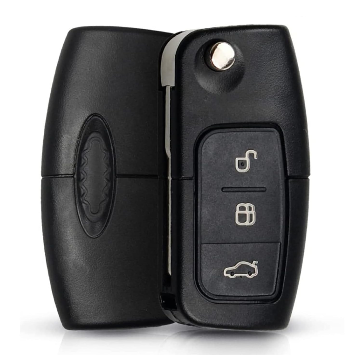 3 Buttons Car Key Cover Flip Folding Replacement
