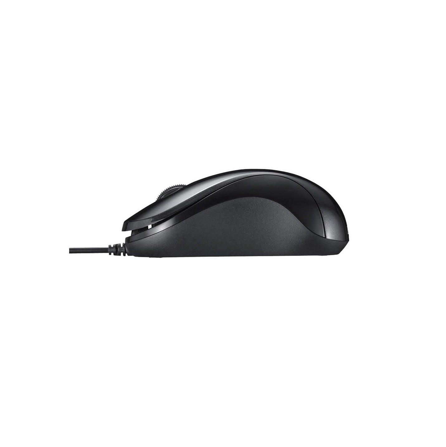 Wired Blue LED Silent USB 3 Button Mouse Buffalo Black BSMBU108 – Quiet Click, High Precision Optical Mouse for PC & Laptop