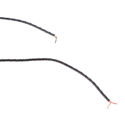 Copper Wire Core Earphone Audio Cable Replacement | Durable DIY Headphone Repair Wire Line | High Quality Black & Gray Audio Connector Cable