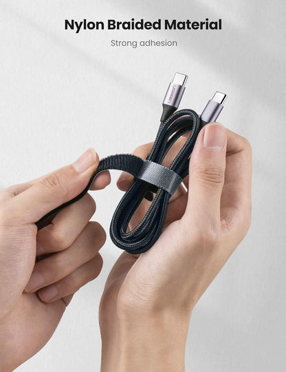 UGREEN Magic Cable Tie – Reusable Hook and Loop Cord Fastener