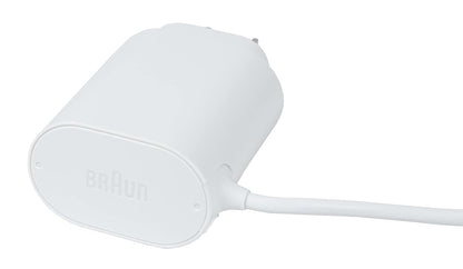 19V Replacement Charger for Braun Silk-épil & FaceSpa Pro – White Power Adapter Compatible with Silk-épil 9, 7, 5 Series & FaceSpa Pro Models