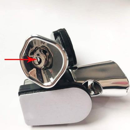 2PCS Universal Car Deer Whistle – Silver Auto & Motorcycle Safety Warning Alert Device.