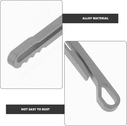 Premium Titanium Alloy Carabiner Clip – Portable Spring Snap Keychain, Keyring & Bottle Opener