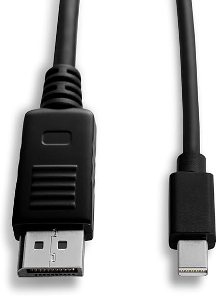 Branded 2 Meter Mini DisplayPort to DisplayPort Cable 2DP Black – High Speed 4K Video & Audio Cable for Monitor Laptop Durable DP Cable
