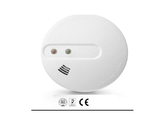 Wireless Smoke Detector Alarm 433MHz | Smart Fire Safety Sensor Compatible with 433MHz Security Systems