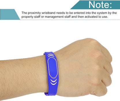 Sourcing Map 125KHz RFID Wristband TK4100 – Read-Only Proximity ID Bracelet