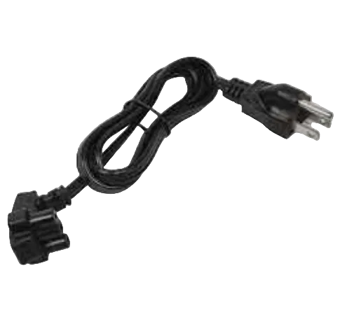 1 Meter 3 Prong Flat AC Power Cord Cable for Dell PA-10 / PA-12 Laptop Charger – Straight Power Cable Replacement
