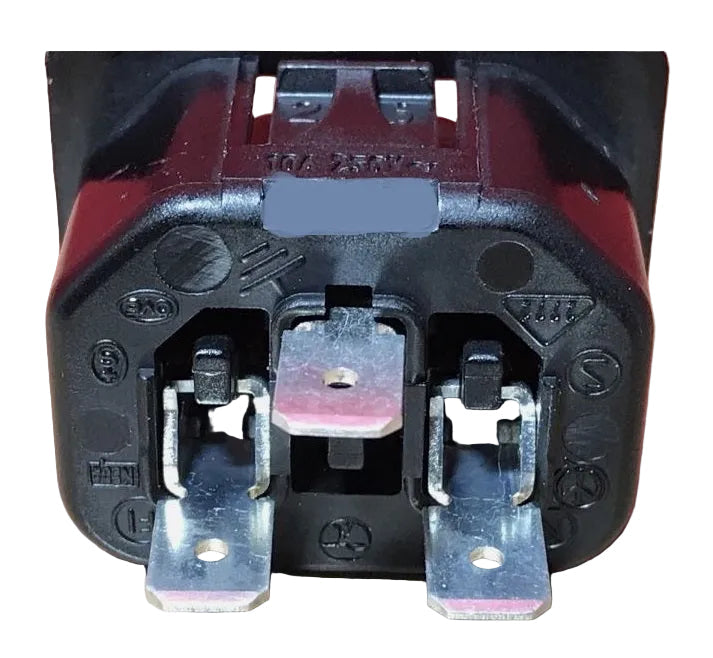 AC 250V 10A 3-Pin Panel Mount Power Inlet Socket Female Receptacle – Product details – A One Pakistan