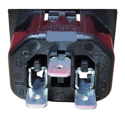 AC 250V 10A 3-Pin Panel Mount Power Inlet Socket Female Receptacle – Product details – A One Pakistan