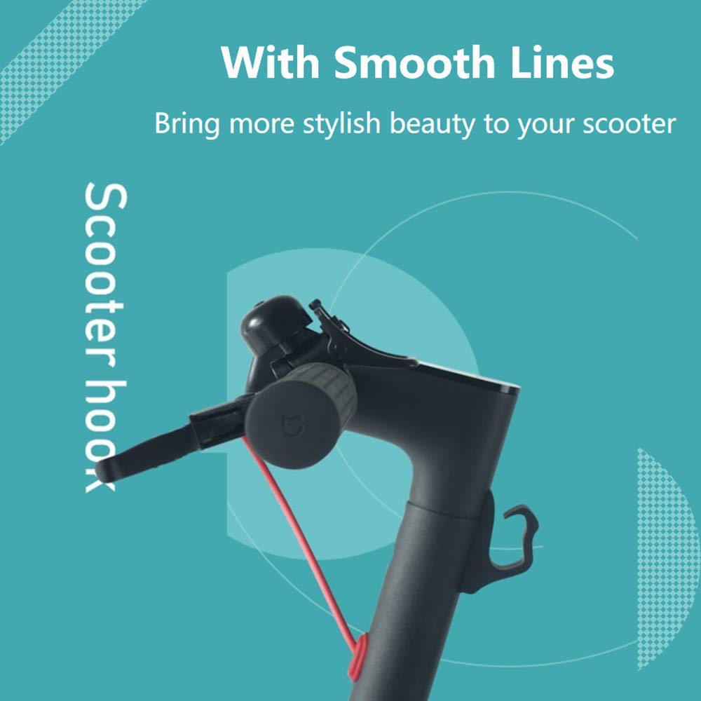 Glodorm Hanger Hook Gadget Bag Claw for Xiaomi M365 / M365 Pro / M187 Electric Scooter – Durable Hanging Pothook Accessories (Black)
