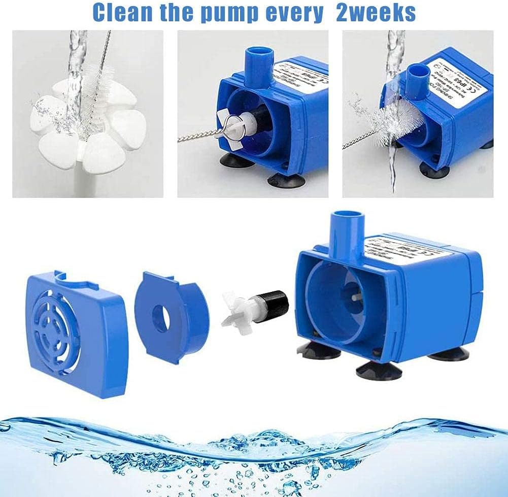High-efficiency 12V AC Submersible Electric Water Pump, For Pets