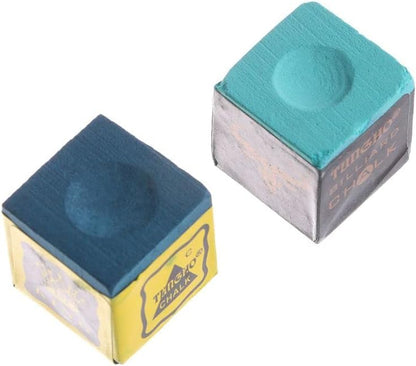 Professional Snooker & Pool Cue Chalk – Calcium Carbonate Square Chalk (1 Piece)