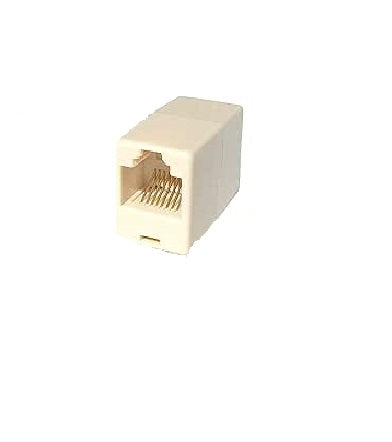 RJ45 Ethernet Coupler Connector Cat7/Cat6/Cat5e 8P8C LAN Cable Extender Joiner Plug (1 PCS, )