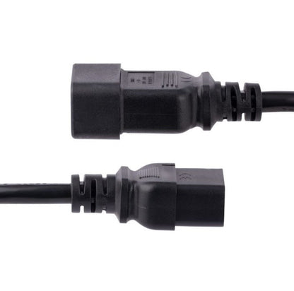 2 Meter IEC C19 to C20 Heavy Duty Power Extension Cable 16A 250V | 14AWG Heavy Gauge Extension Cord | Server, UPS & PDU Power Cord