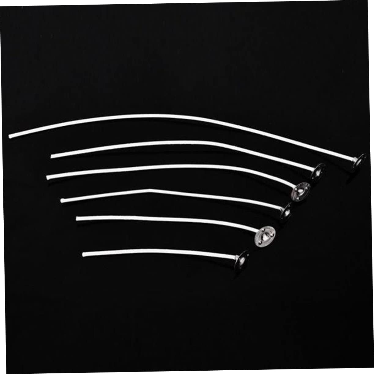 10 pcs Low Smoke Cotton Candle Wicks 8cm – Natural Lead-Free & Zinc-Free Candle Wicks for DIY Soy, Gel & Paraffin Wax Making