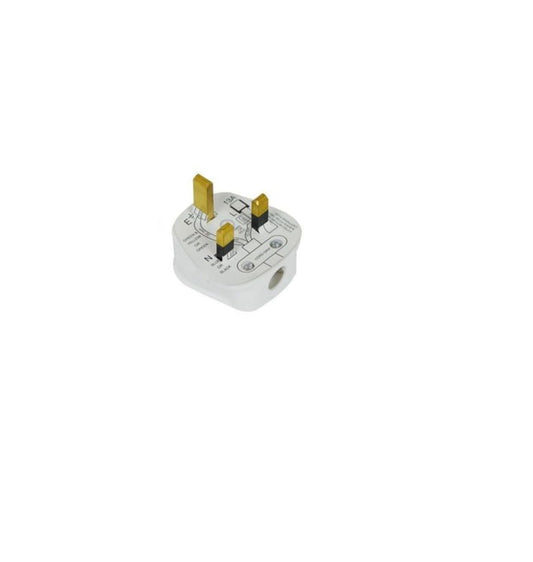 Heavy Duty 13 Amp Fused Plug Top – Side view – Available in Pakistan