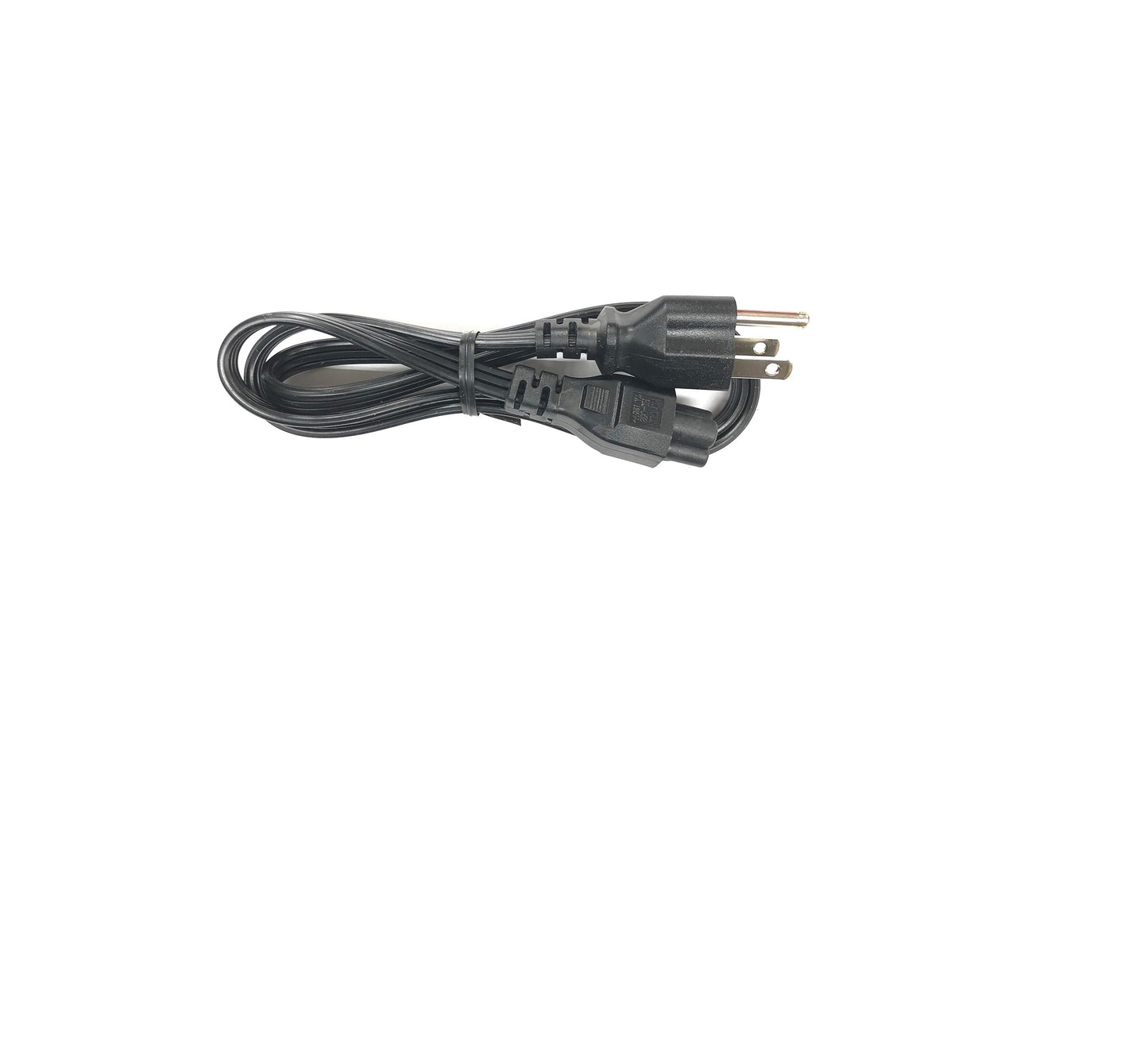 30cm Dell-Compatible AC Power Cord | NEMA 5-15P to IEC C5 Mickey Mouse Cable