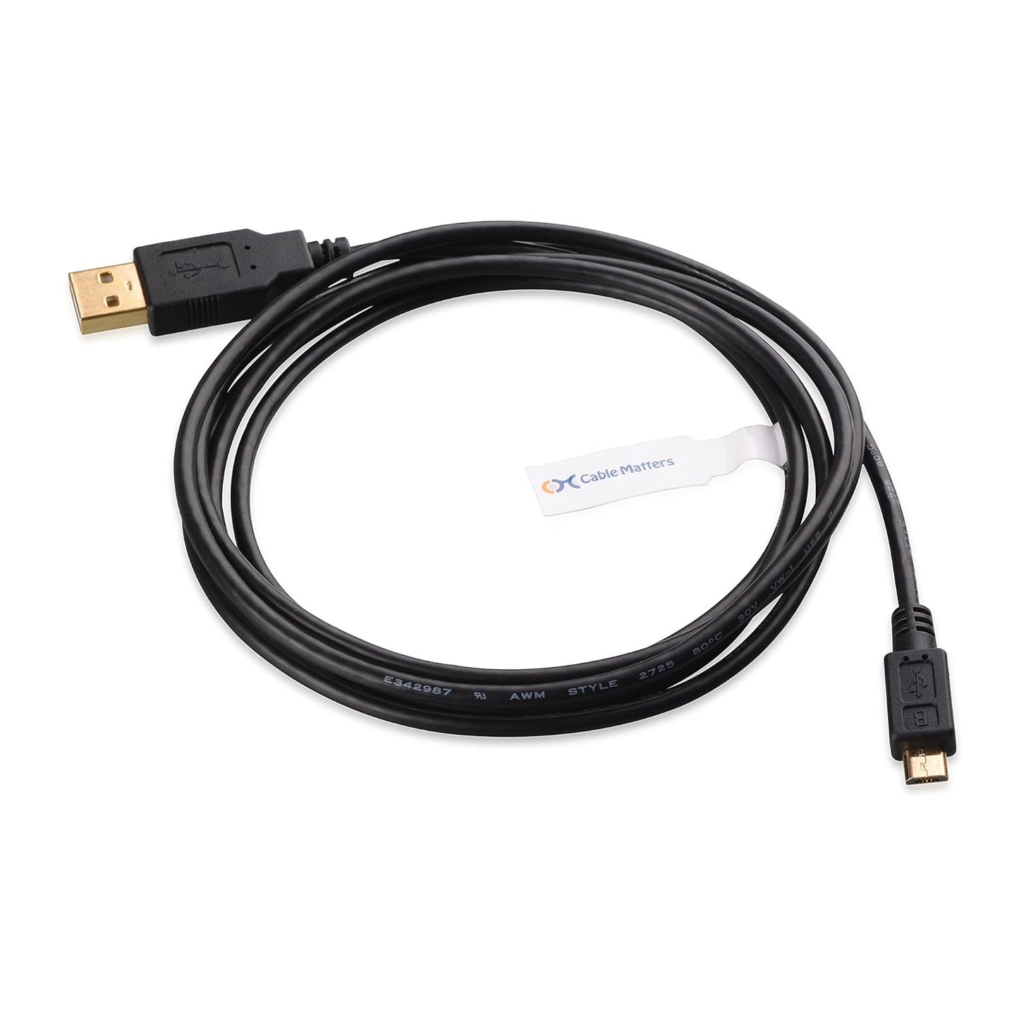 USB Mini-B 8 Pin Cable 1.5M for Nikon Cameras – Replacement for UC-E6 UC-E16 UC-E17 | Compatible with D3200, D5200, D5500, D7100 & More