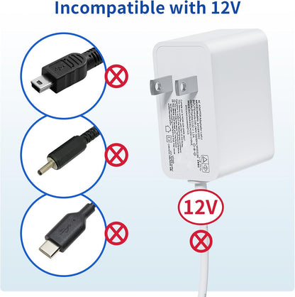 20V 1.5A Power Supply Adapter Charger – 1.5 Meter Cable, 4mm Jack Compatible with Lenovo Smart Clock & Smart Display
