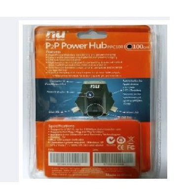 NU Technology PPC-100 P2P Power Hub 30-Pin Connector for iPad, iPhone & iPod – Multi Device Charging & Sync Adapter