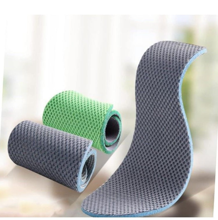 1 Pair Sports Shoe Cushions Insoles Foot Pads Size 9 - Shock Absorption Soft Shoe Inserts 28cm