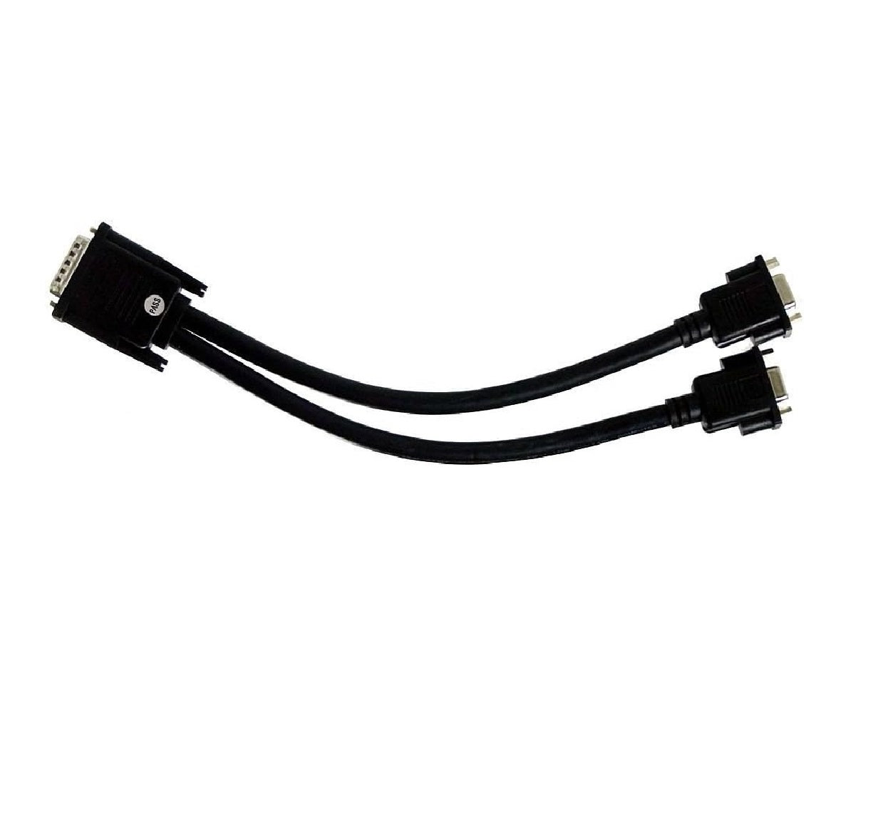 30cm DMS-59 Pin to Dual VGA Female Y Cable Adapter Splitter for Dual Monitor Display