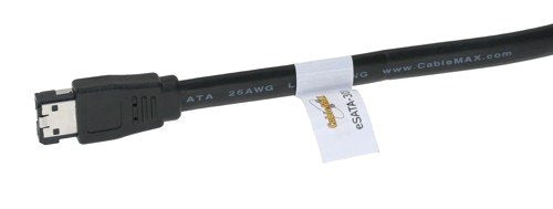 Premium Quality 1 Meter eSATA to eSATA Cable 3Gbps – Shielded External SATA 2 Data Cable for Fast & Stable Connection