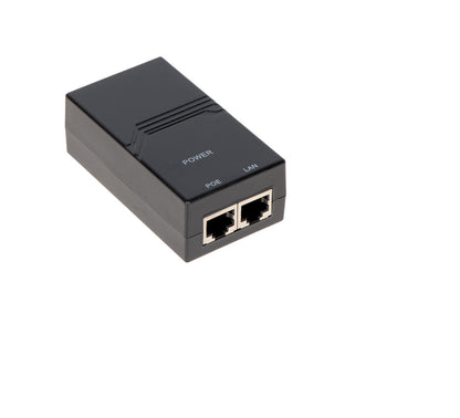 Ethernet Injector with US Power Adapter (10/100/1000 Mbps) Ruckus ZoneFlex PoE Injector 902-0162-US00 – 24W Gigabit Power over