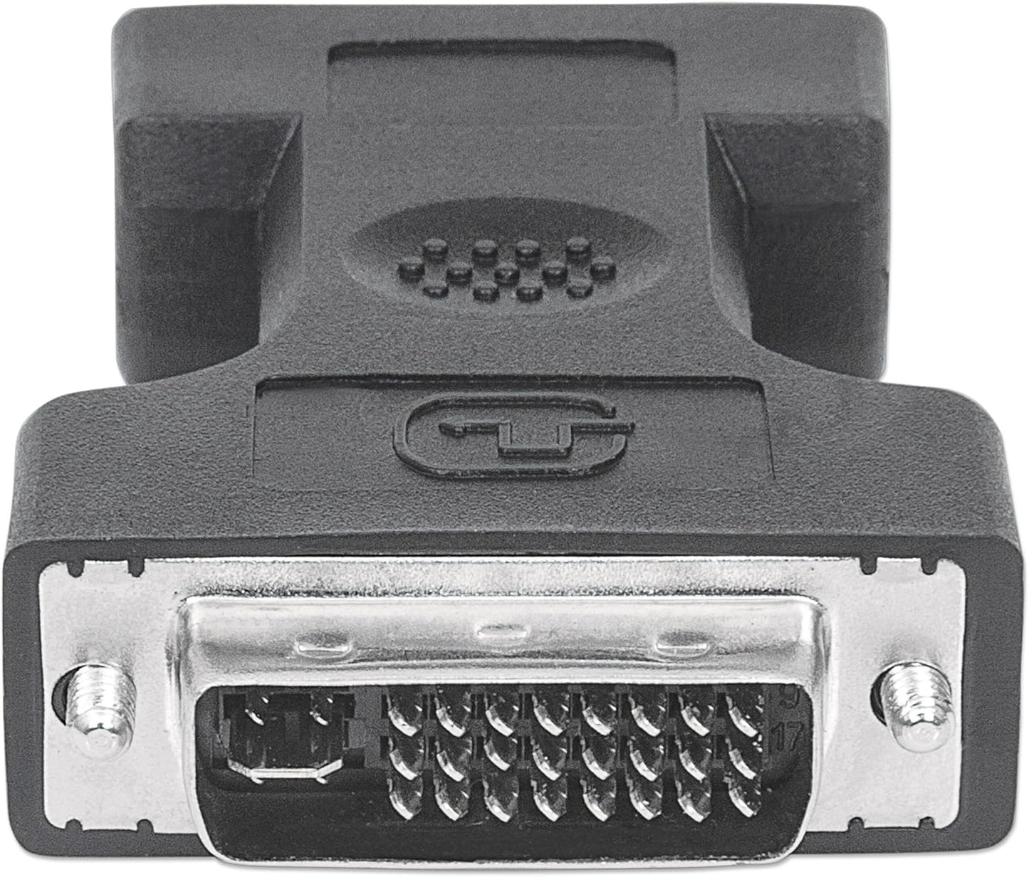 DVI-I Male to VGA Female Adapter – Gold Plated Connector Video Converter