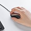 Wired Blue LED Silent USB 3 Button Mouse Buffalo Black BSMBU108 – Quiet Click, High Precision Optical Mouse for PC & Laptop
