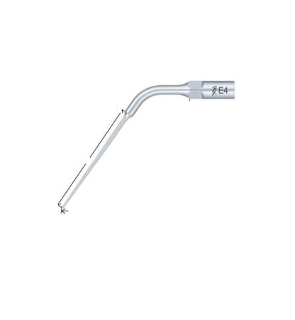 1 Single Pcs Woodpecker E4 Scaler Tip for UDS & EMS Ultrasonic Scalers – Dental Periodontal Scaling Tip