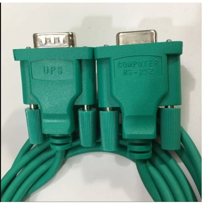 APC Schneider M2502 UPS Data Serial Cable DB9 Male to DB9 Female – 2 Meter Smart PVC Communication Cable for UPS Monitoring