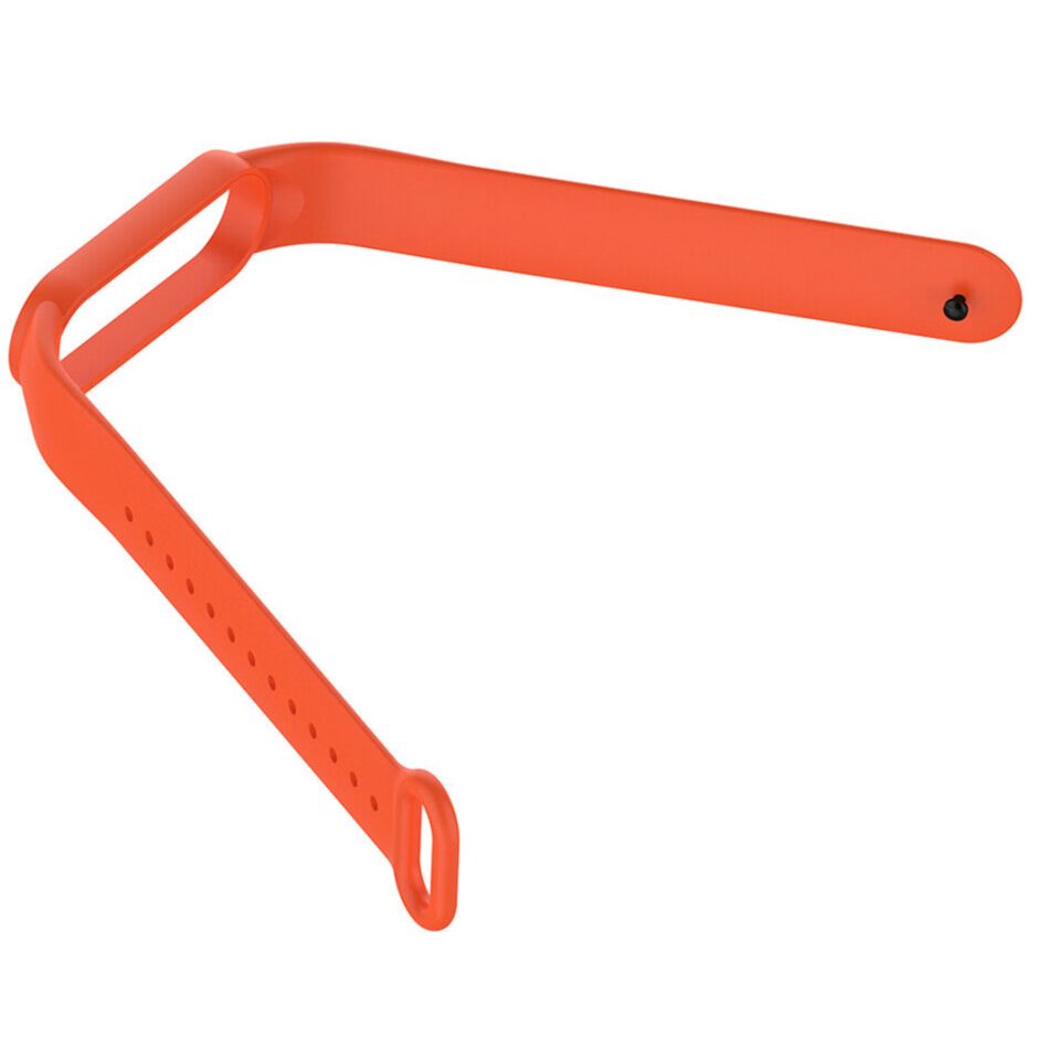 Original Mi Band 6/5 Silicone Smart Watch Strap Wrist Band for NFC/5 (Orange)