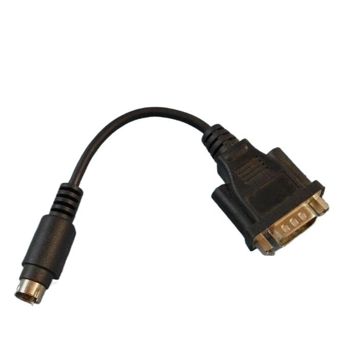 PS/2 Connector AWM E101344 Style 2960 VW-1 Cable Black – Durable 60°C 30V Data Cable for Keyboard & Mouse