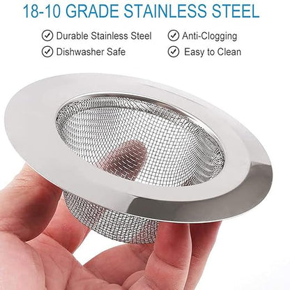stainless steel kitchen sink basket waste strainer Perforated wash basin Mesh Filter