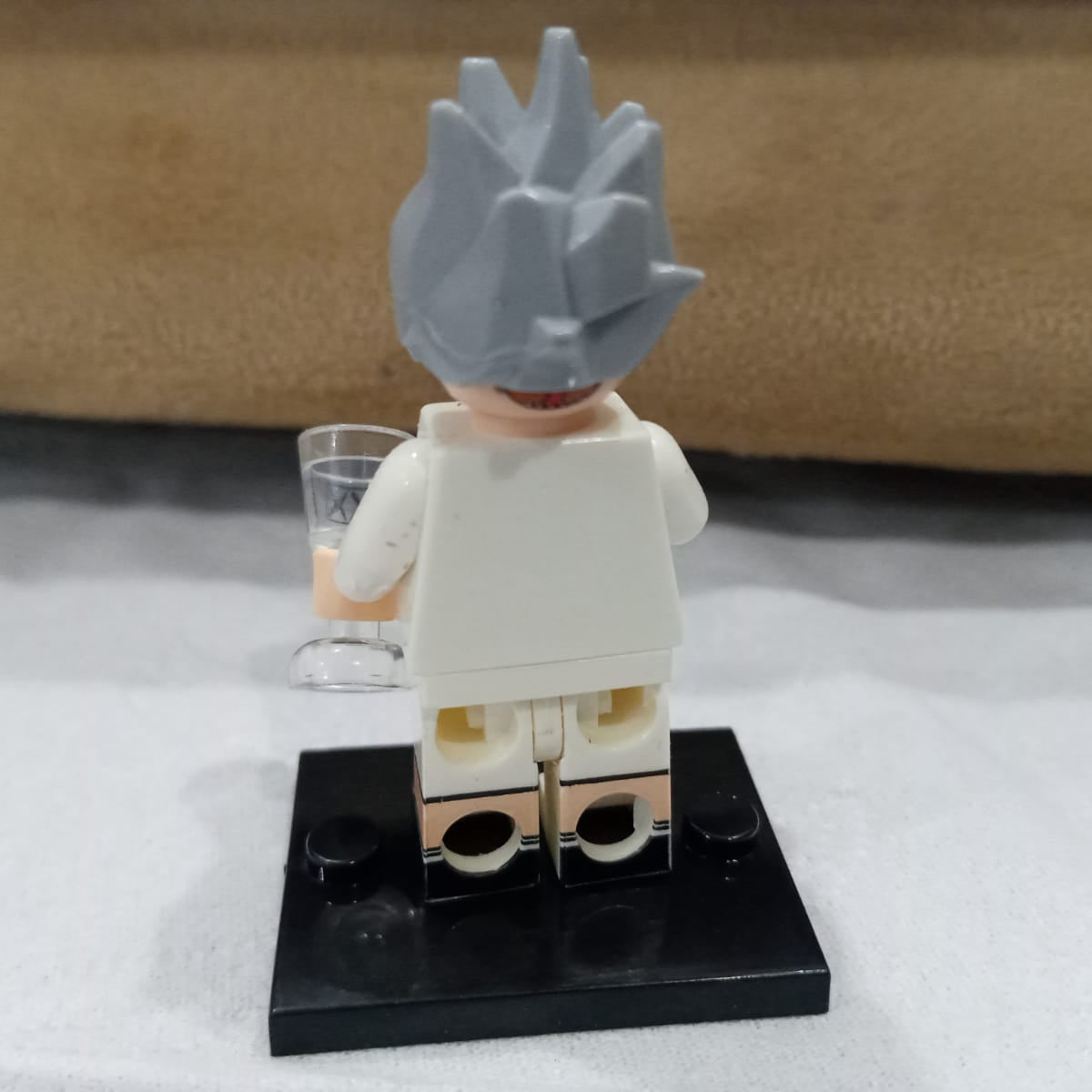 LEGOO Series Collectible Minifigure - Hair Spiked Minifig Goblet legoo Compatible Building Blocks