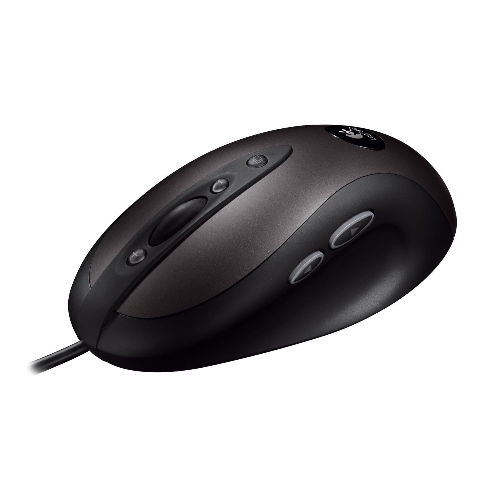 Logitech Wired Optical Mouse 5 Buttons with Scroll Wheel – High Precision USB Mouse for PC & Laptop (Ergonomic Design)