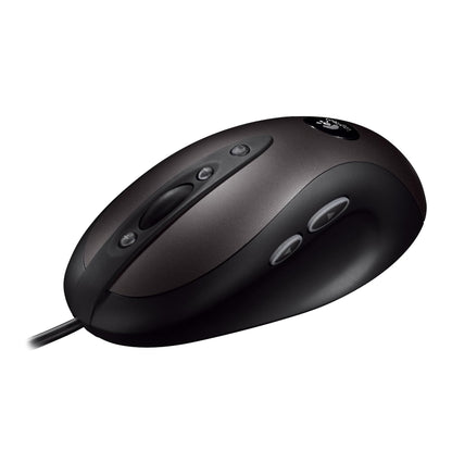 Logitech Wired Optical Mouse 5 Buttons with Scroll Wheel – High Precision USB Mouse for PC & Laptop (Ergonomic Design)